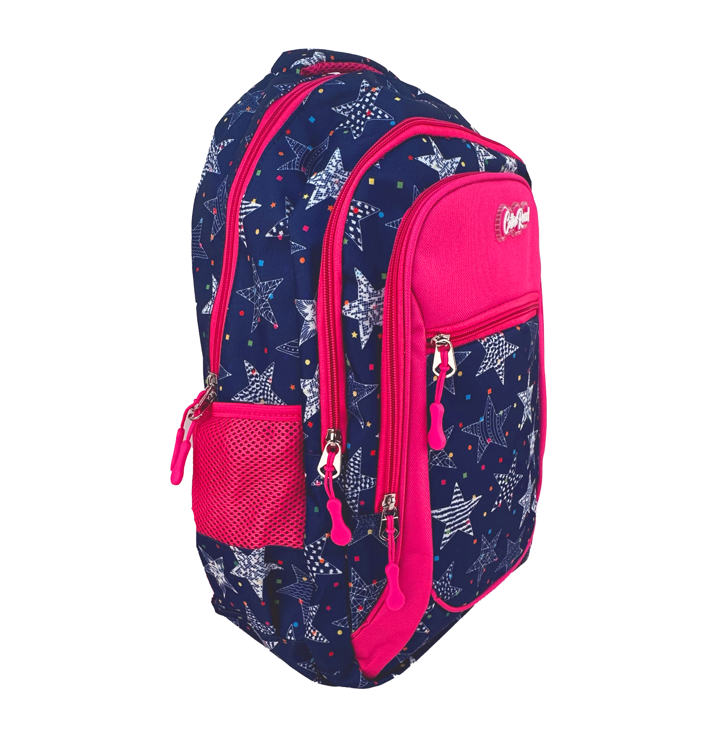 G3072#3_2 G3072--Kids 4-Compartment Cartoon Backpack Set with Pencil Case - Image 2