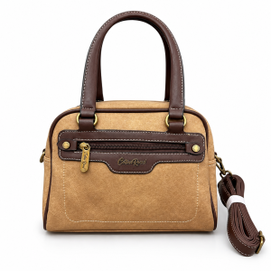 Cotton Road Vintage Two-Tone Tote Bag for Women
